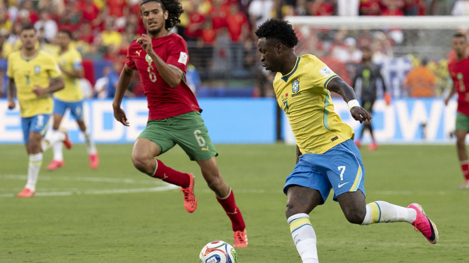 Vinicius Brasil Marruecos Mundial