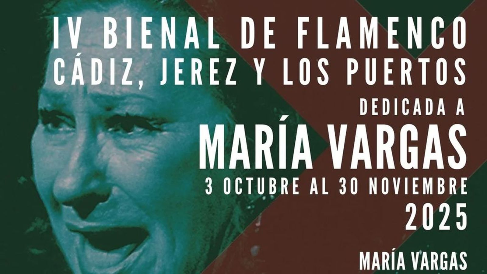 Cartel Bienal de Cádiz 2025
