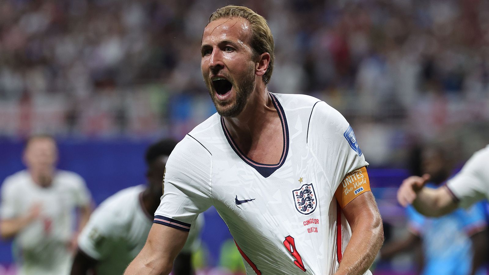 Harry Kane, delantereo centro de Inglaterra.