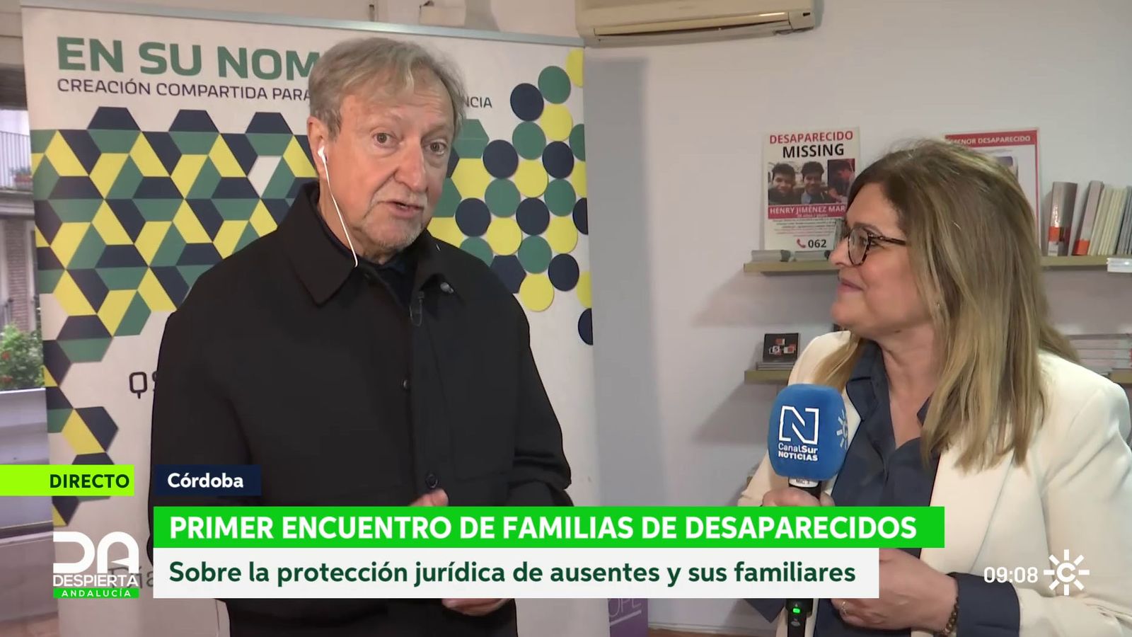 Paco Lobatón, encuentro en Córdoba sobre personas desaparecidas
