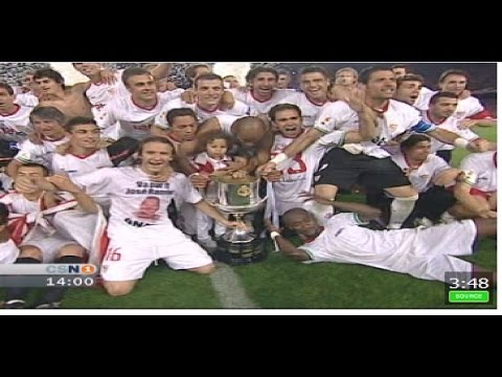 El Sevilla vence al AT Madrid y gana su quinta Copa del Rey (2010)