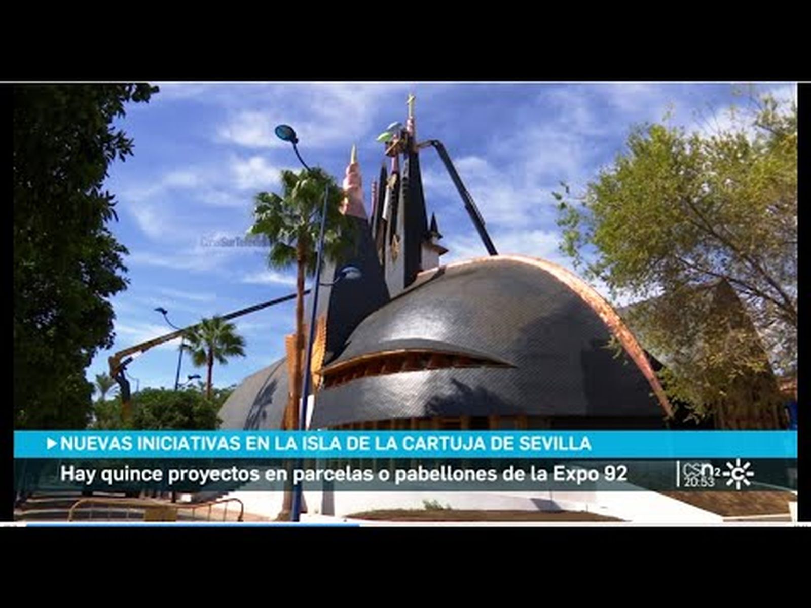 Pabellones de la Expo 92 de Sevilla restaurados y reutilizados