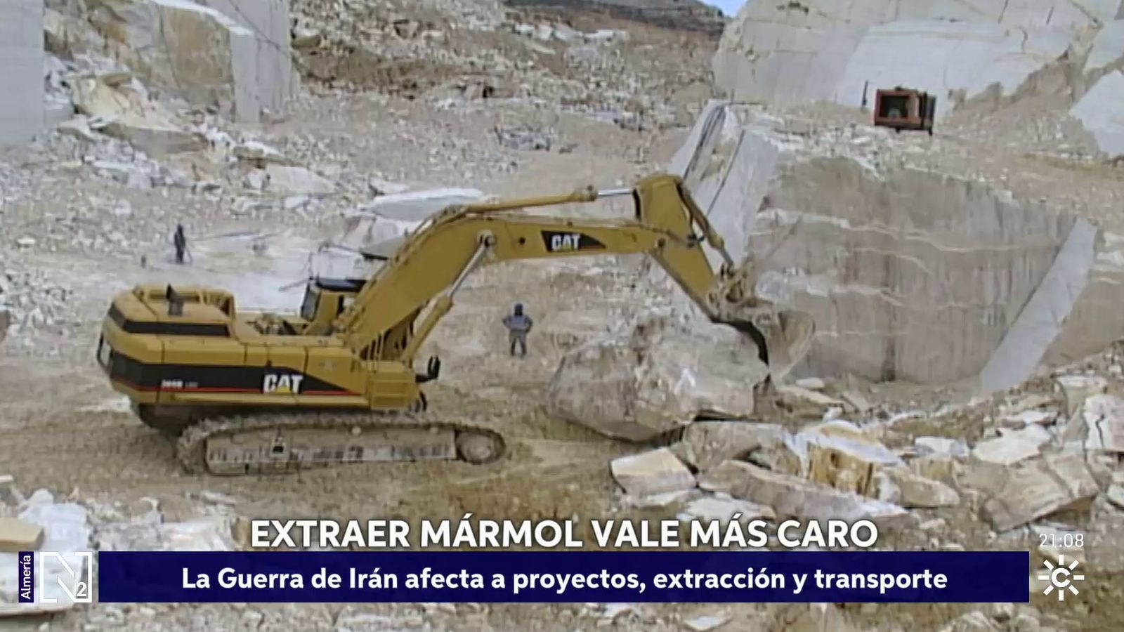 Consecuencias de la guerra en el mármol de Macael