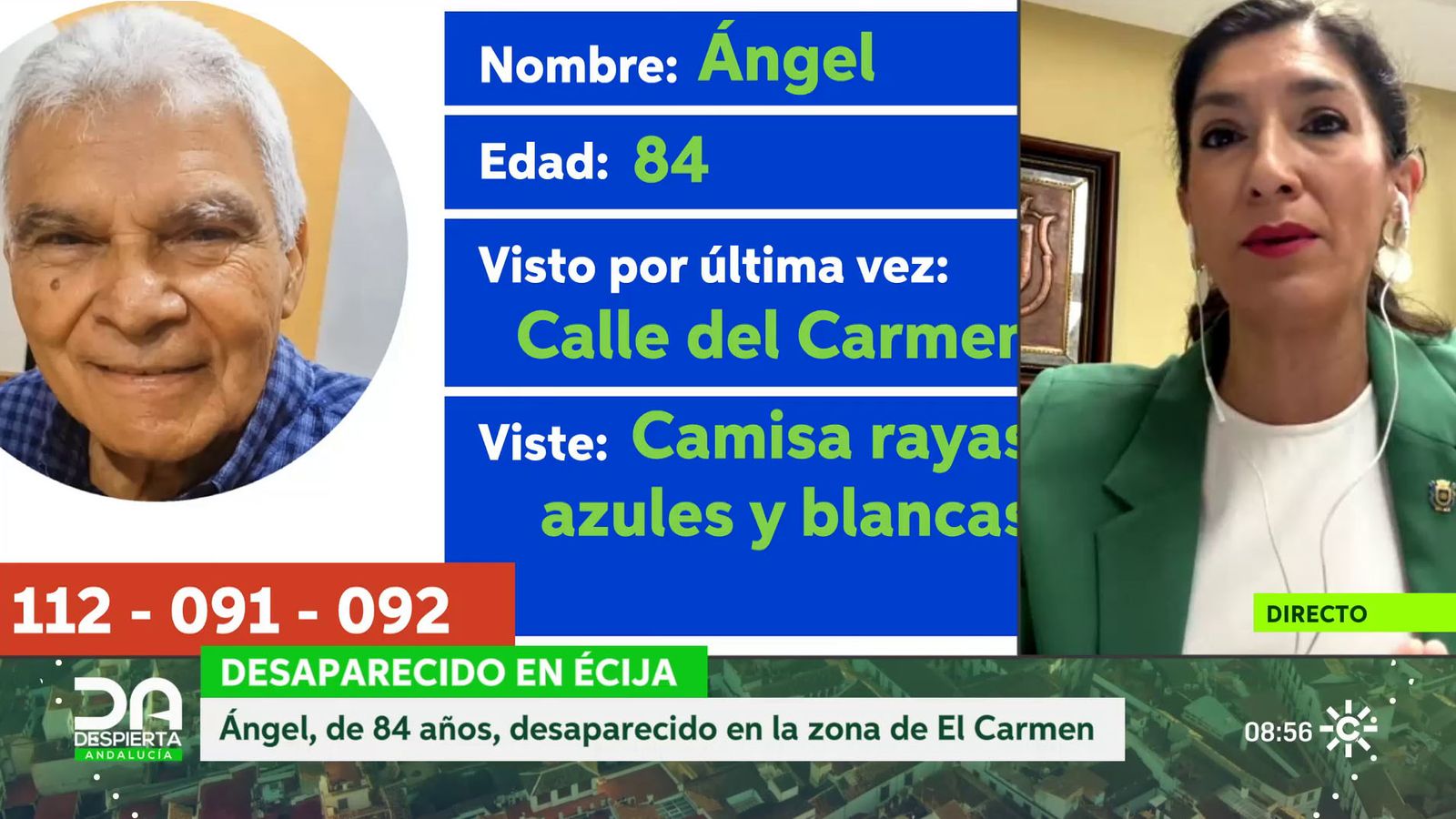 Buscan a Ángel, un vecino de Marinaleda desaparecido en Écija