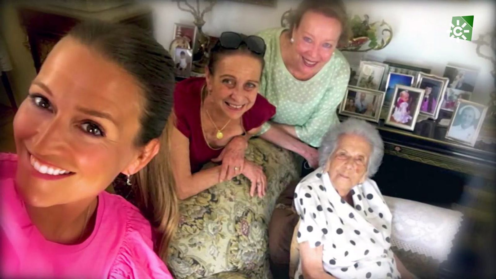 Lucrecia y sus hermanas fueron de las primeras chicas del cable