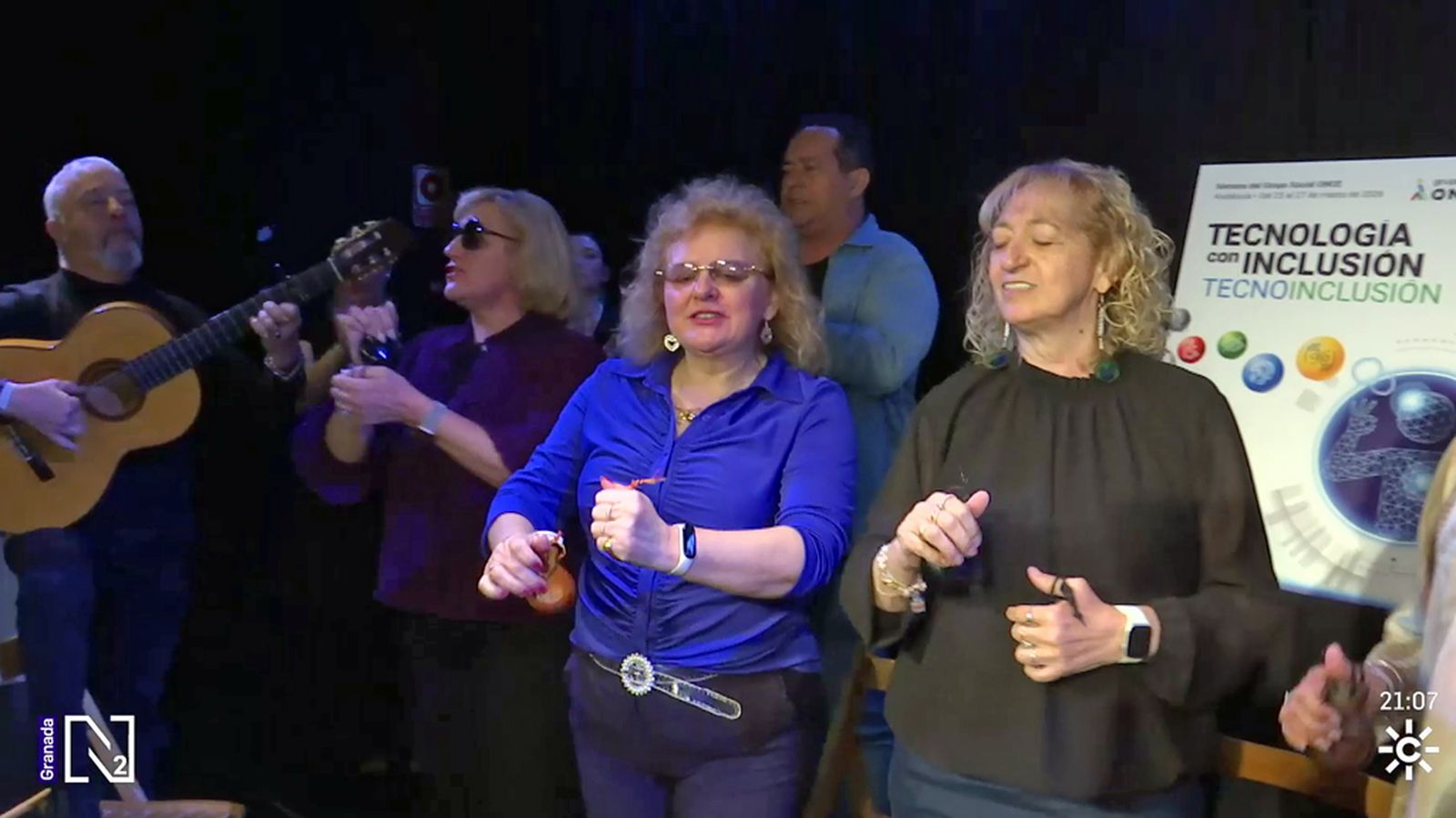 Flamenco a ciegas, inclusión social de personas invidentes a través del baile
