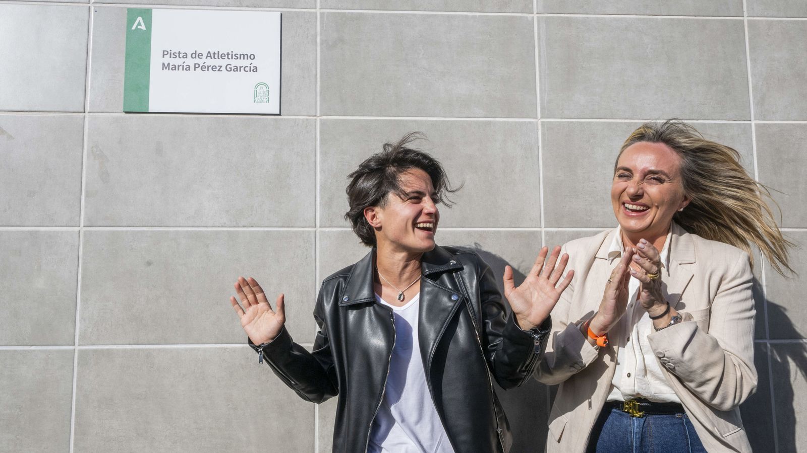 María Pérez da nombre a la pista del estadio en el que entrena en Granada