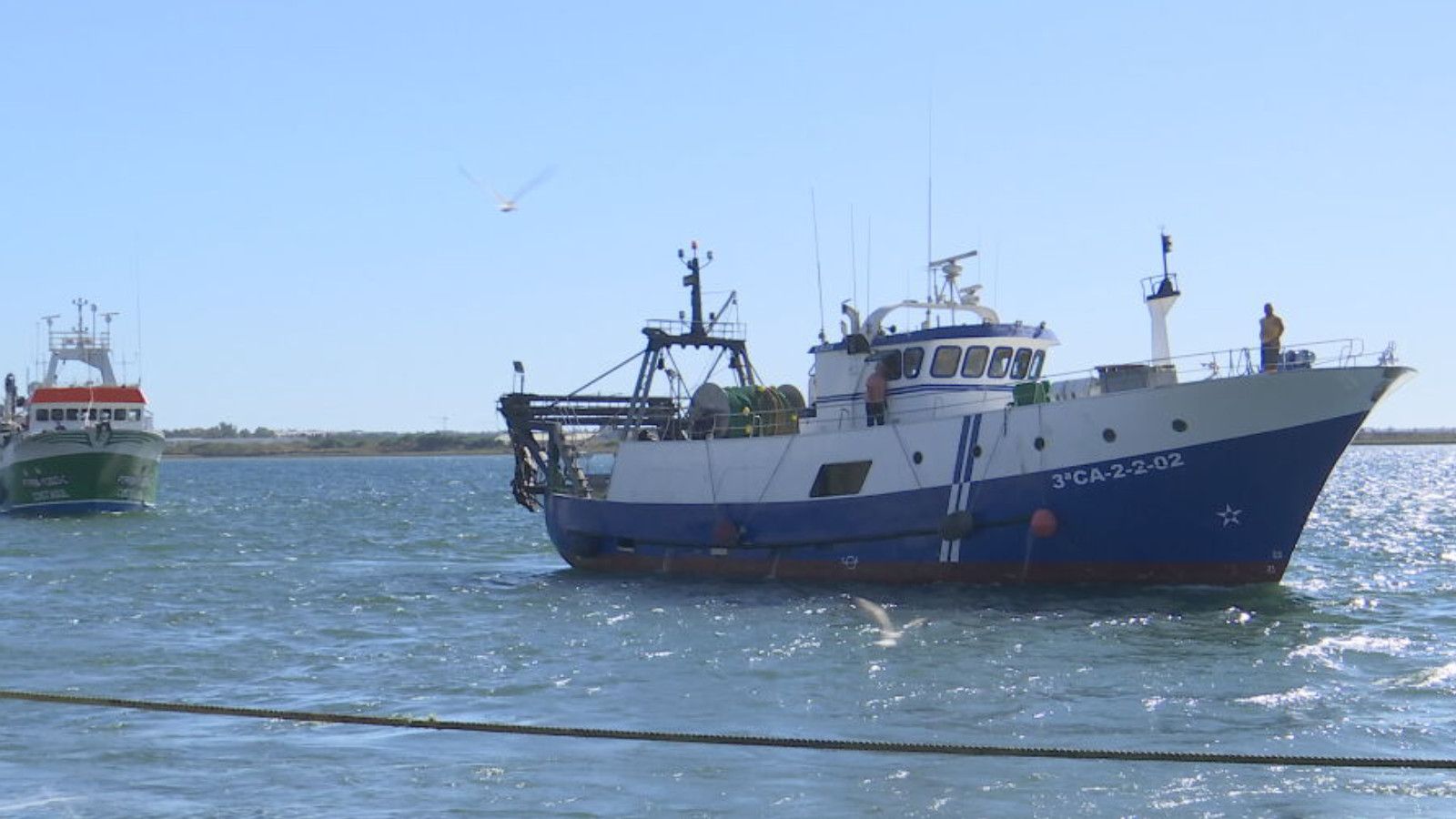 Barcos pesqueros en Ayamonte