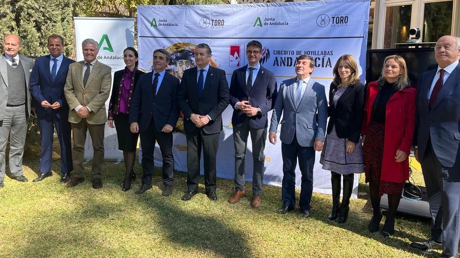 Presentación Ciclo Novilladas Andalucía 02/03/23 grupo