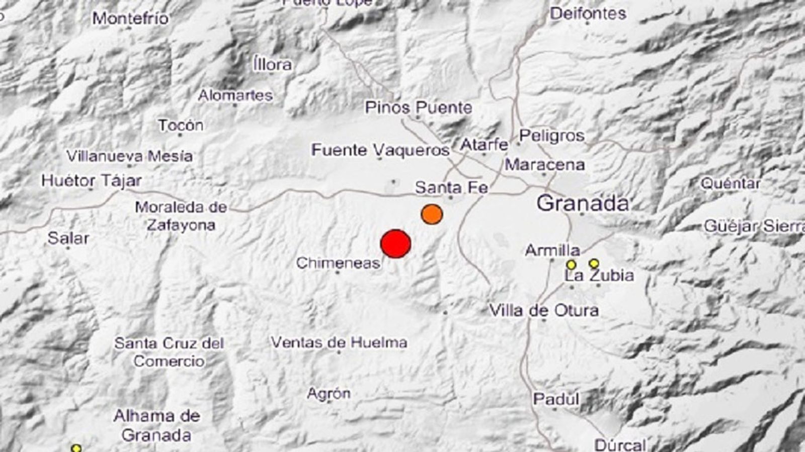 Terremoto en Granada