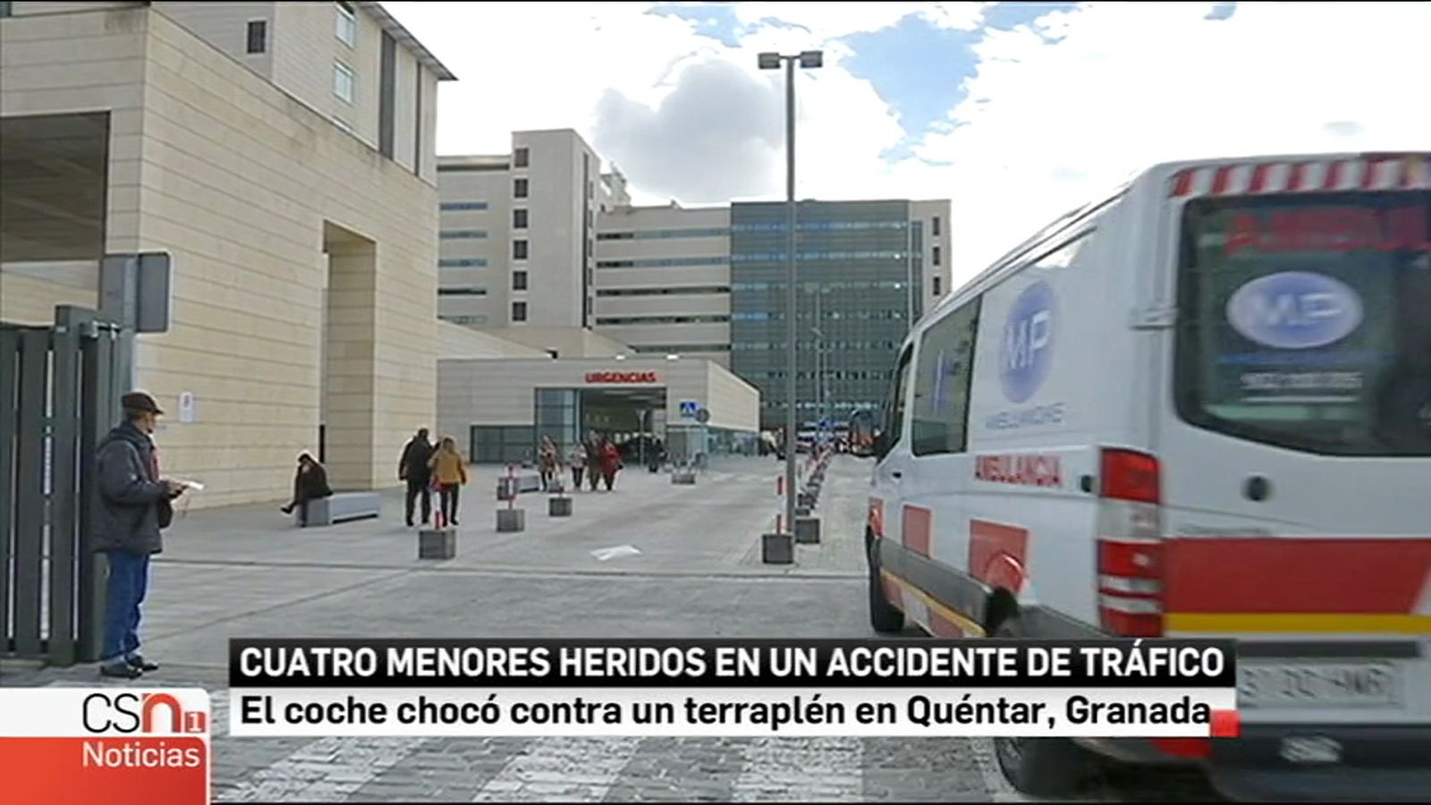 Accidente menores Granada