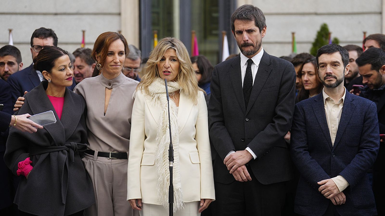 FOTO YOLANDA DÍAZ CONSTITUCION ACTO