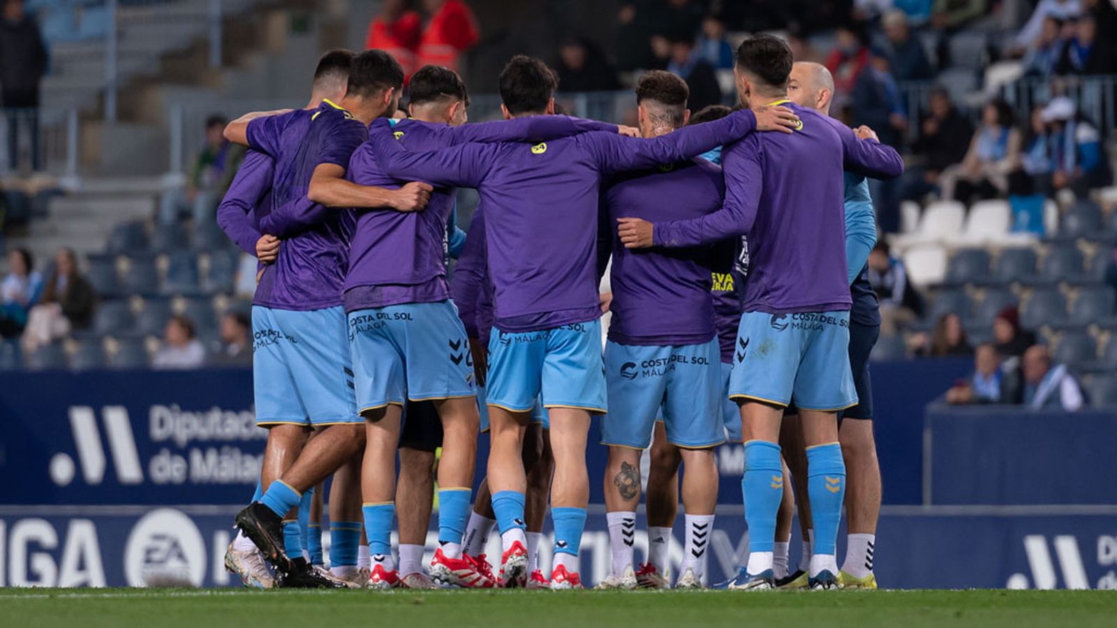 Jugadores del Málaga