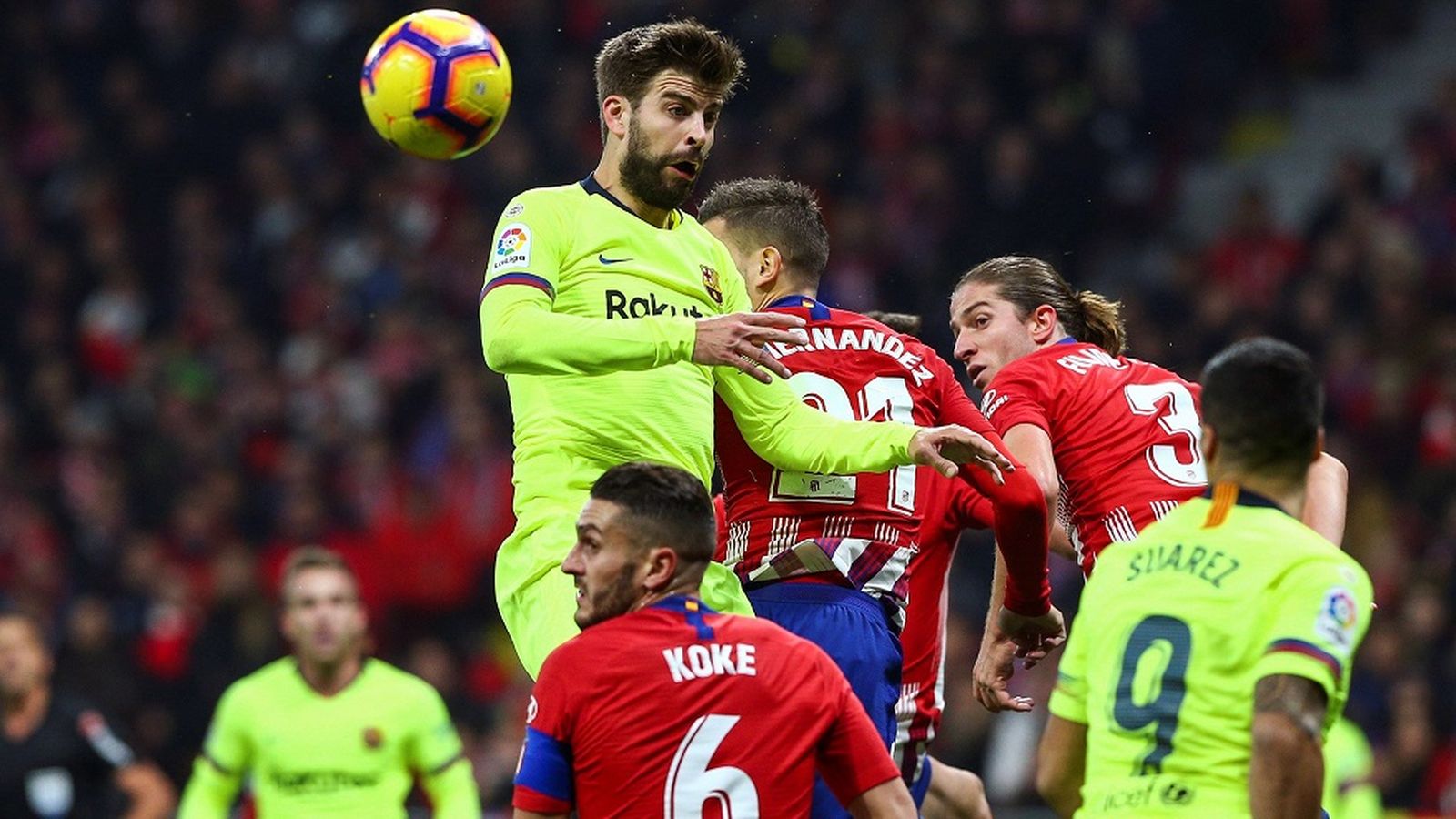 Atlético de Madrid Barcelona Piqué 1024