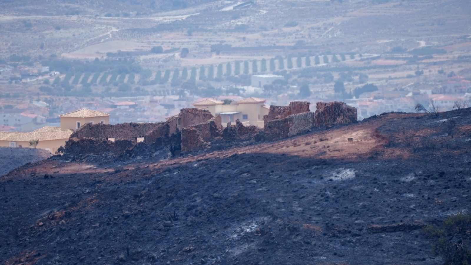 'El incendio de Almería técnicamente no es por el cambio climático'