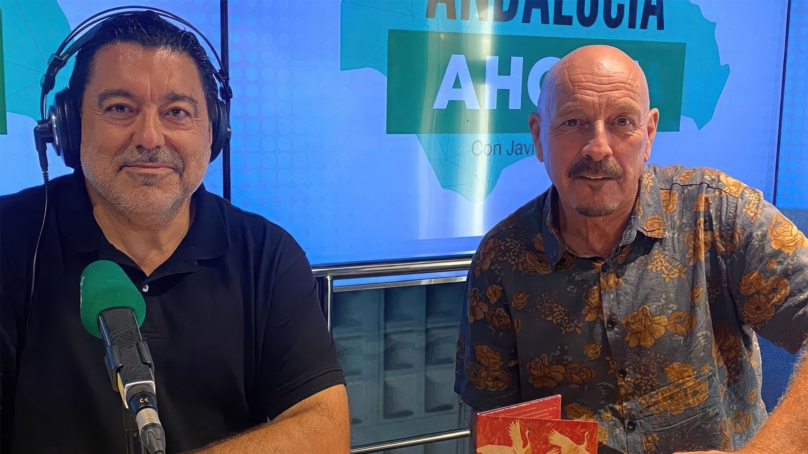 Javier Ruibal con Javier Benítez