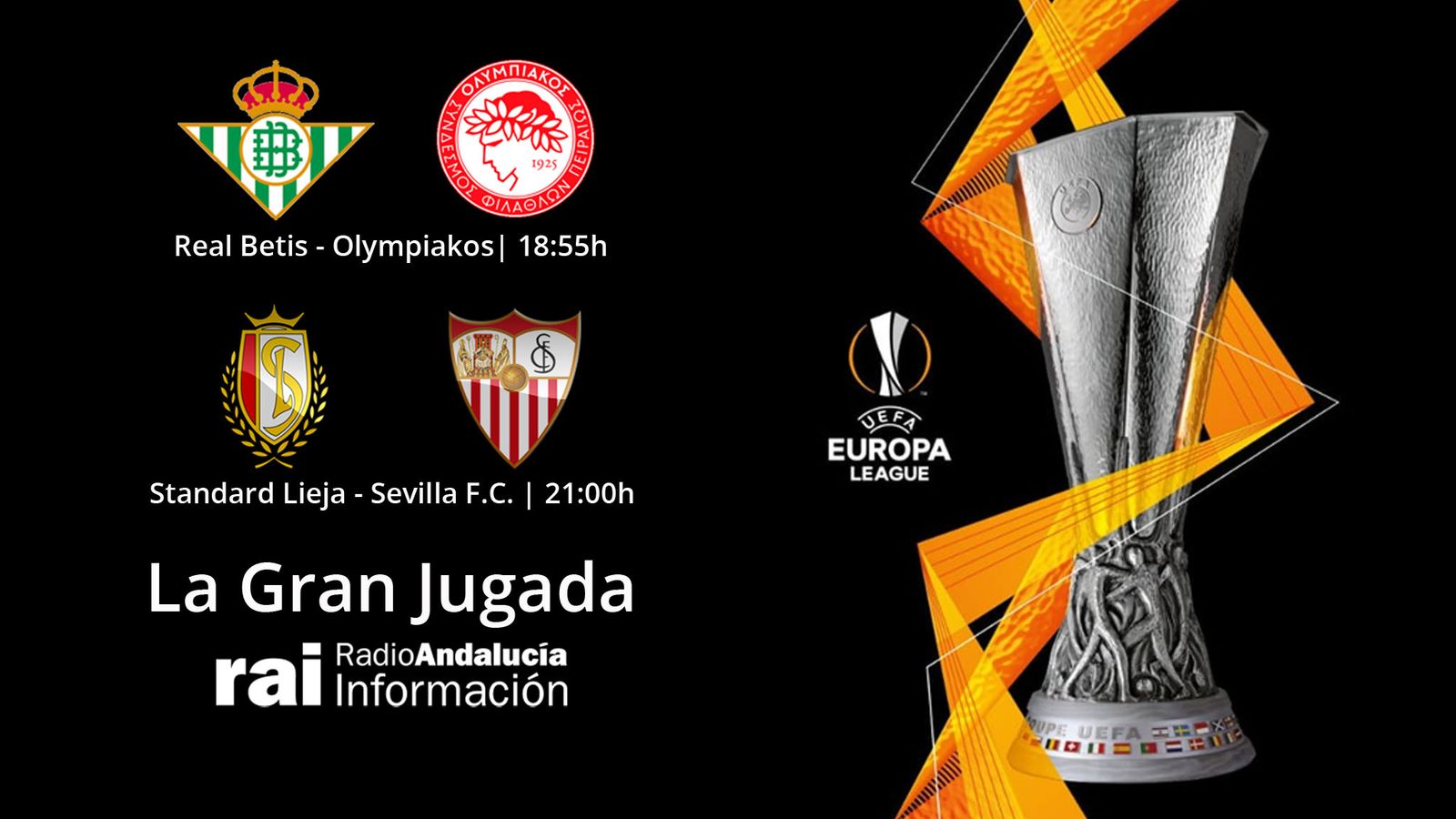 Tapa Betis Olympiacos Standar Lieja Sevilla