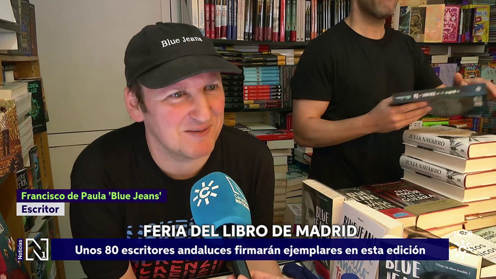 Escrfitores andaluces en la feria del libro de madrid