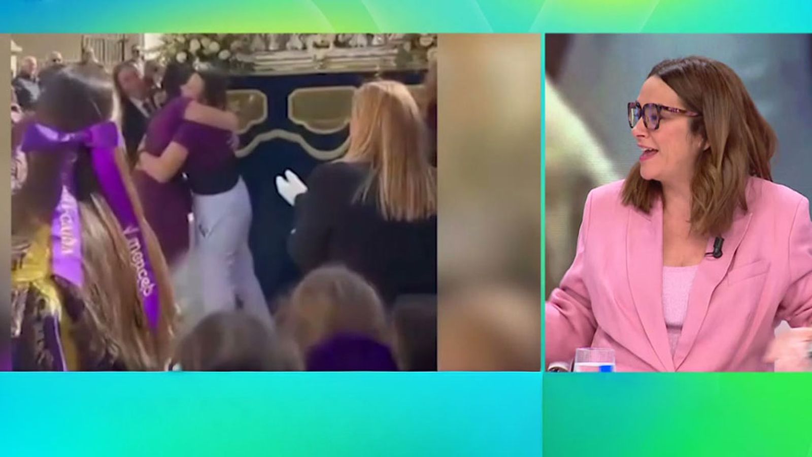 Vero y Alba protagonizan la pedida de mano más viral de esta Semana Santa