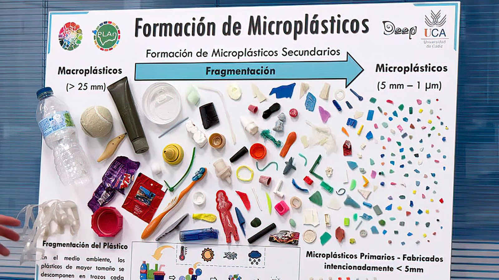 El primer mapa mundial de plásticos en los océanos, creado por una gaditana