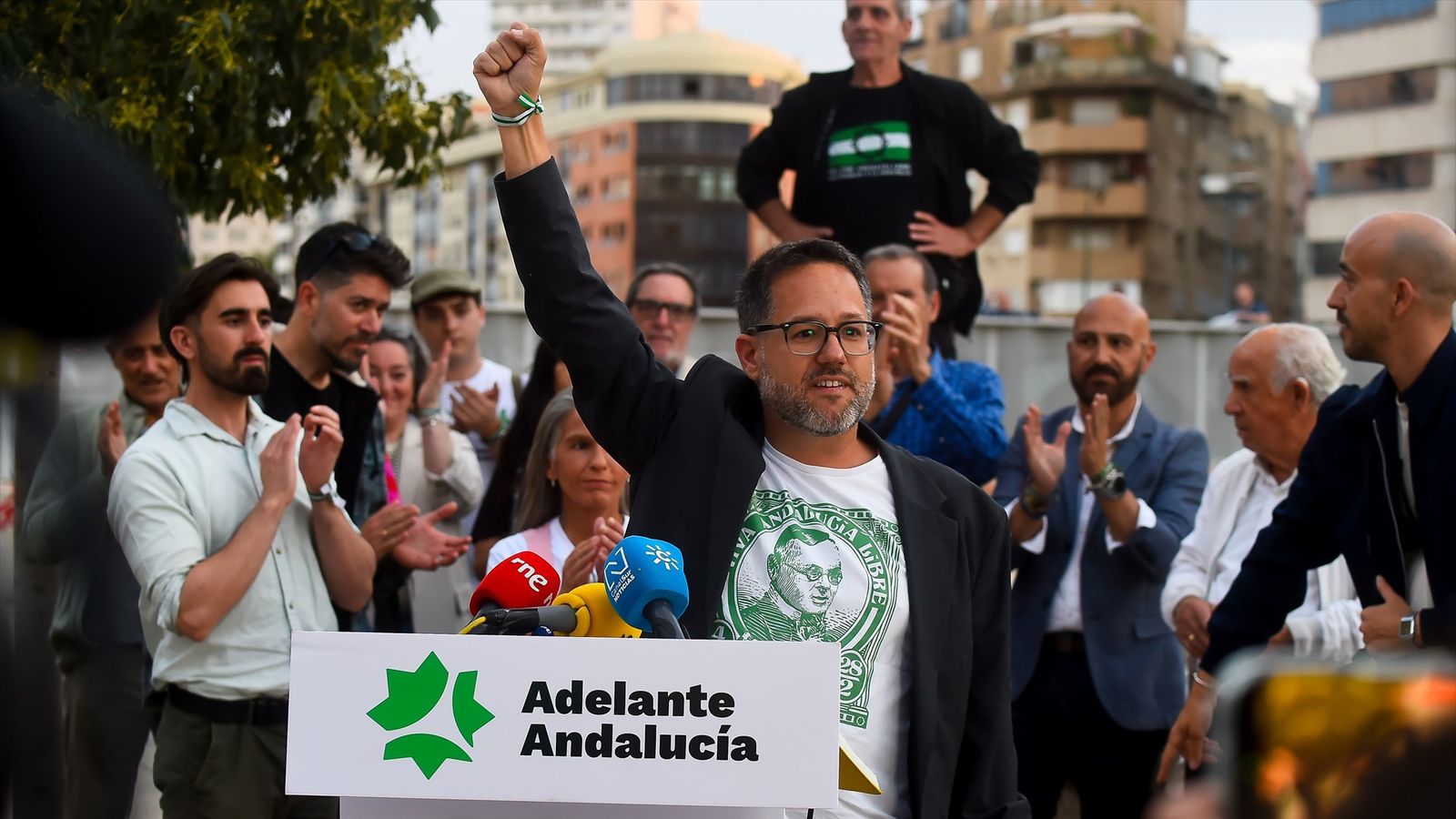 Inicio de campaña de Adelante Andalucía