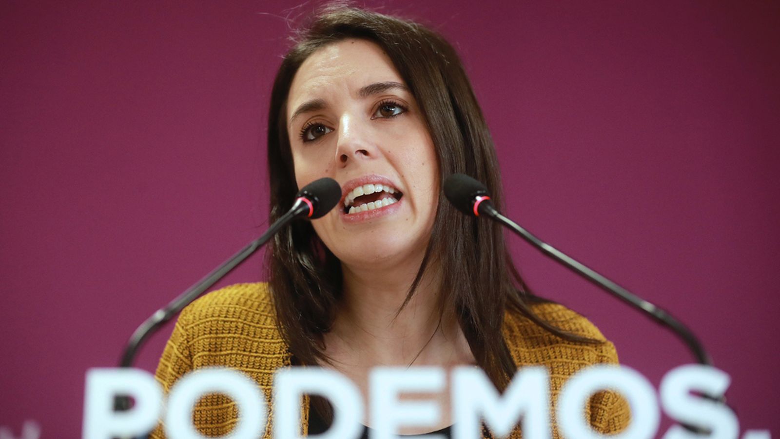 Irene Montero (comparecencia) Unidos Podemos