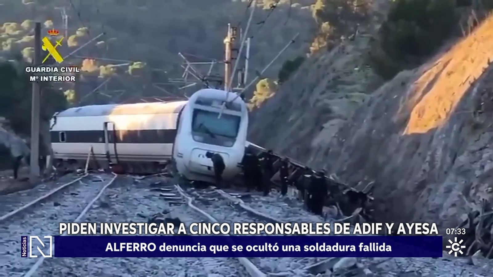 Denuncia del sindicato ferroviario Alferro