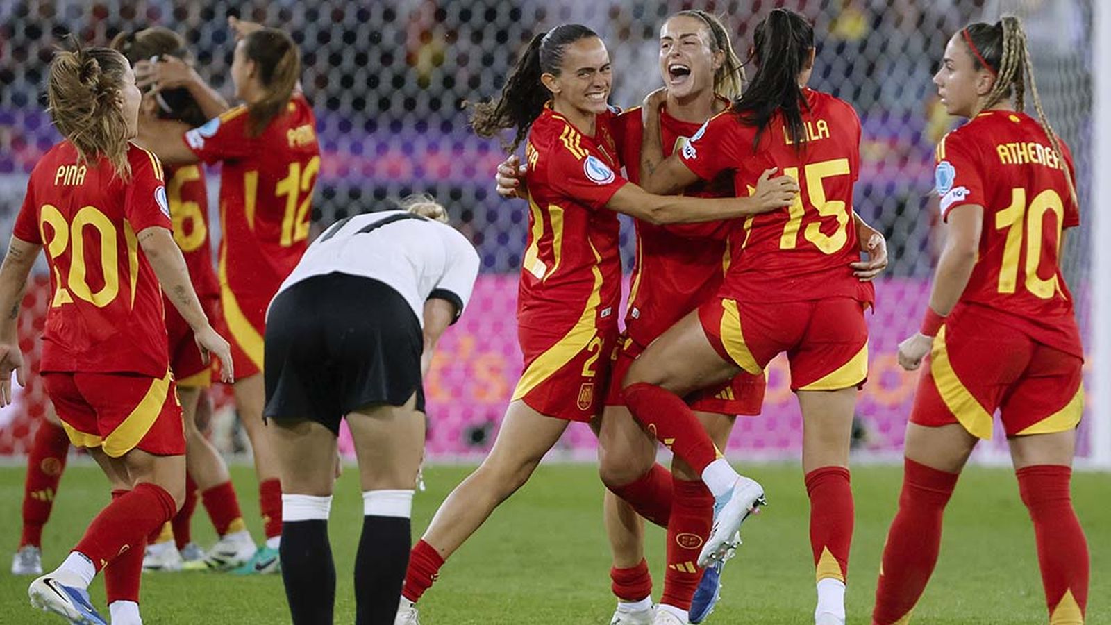 Foto eurocopa femenina