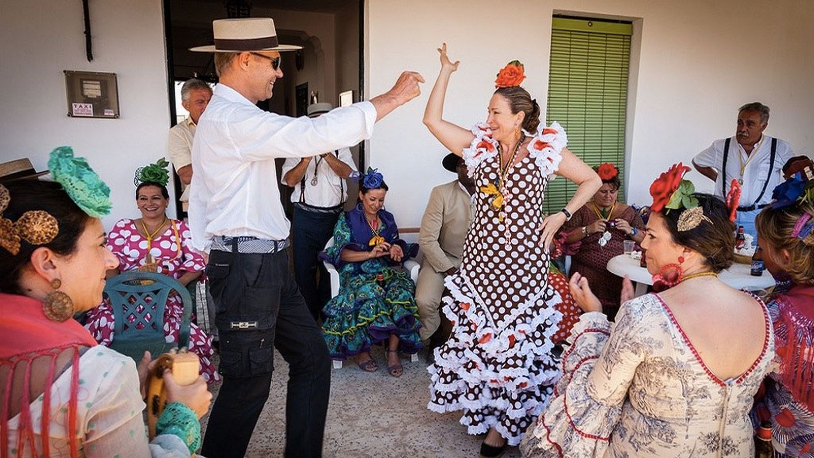 Imagen sevillana rociera
