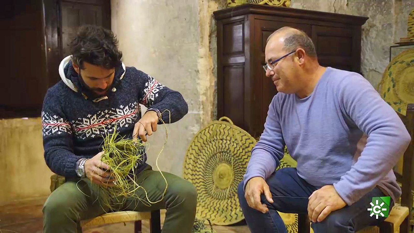 El trabajo del esparto, una artesanía arraigada en Orce