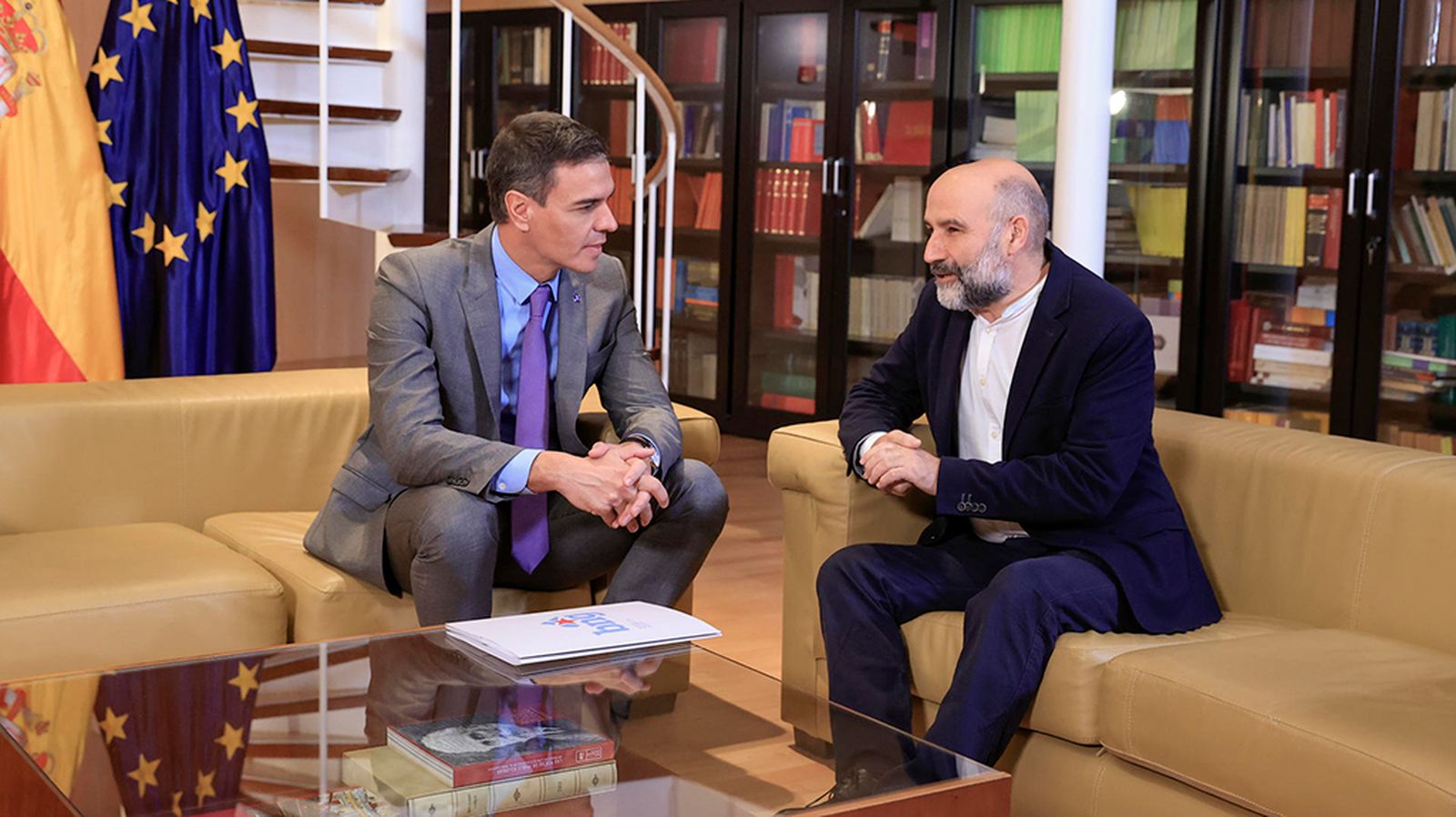 Reunión Sánchez con BNG por investidura