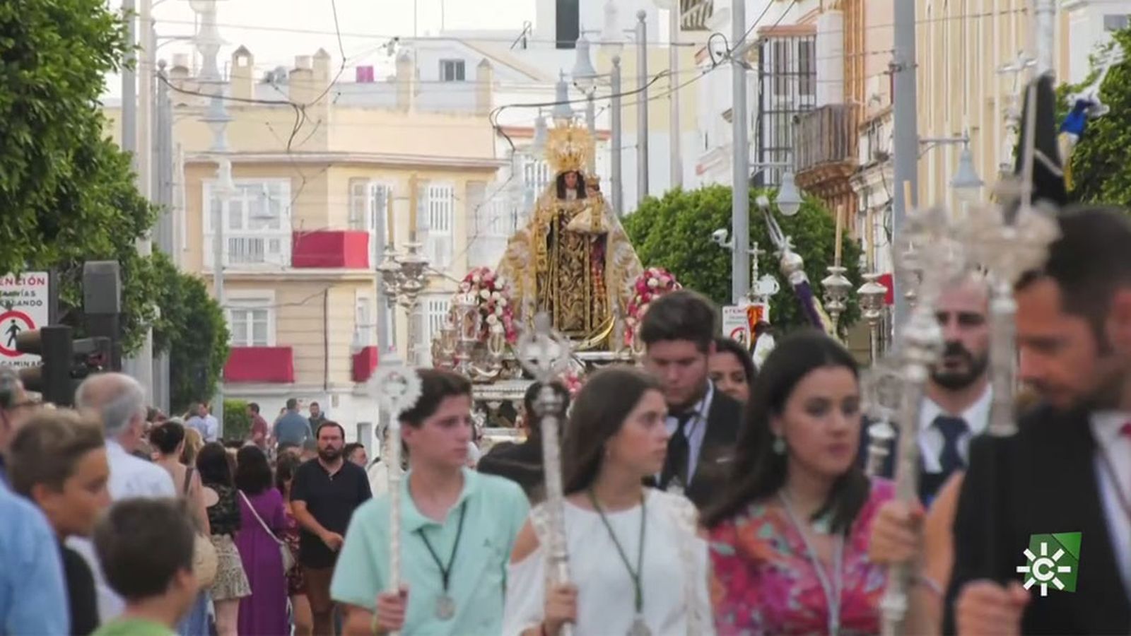 La Feria  del Carmen y la Sal de San Fernando con dos procesiones: por mar y por tierra