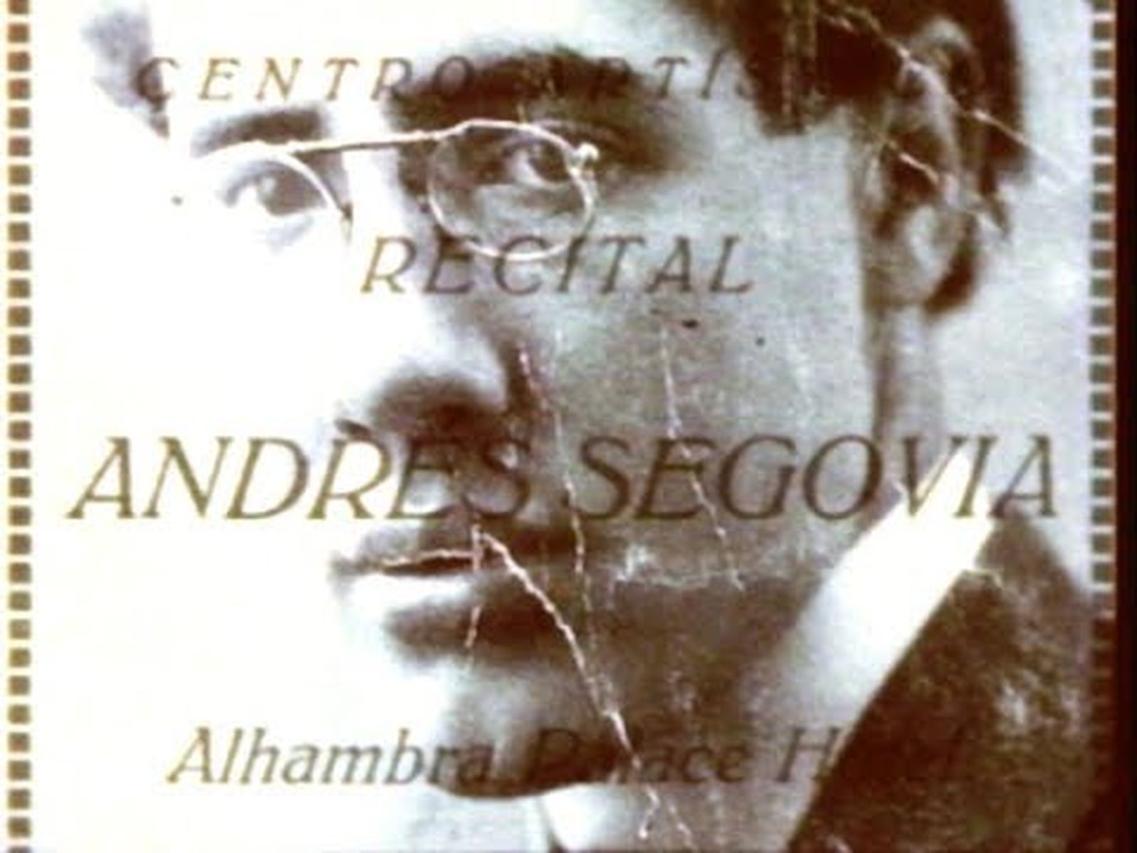 Andrés Segovia en Granada
