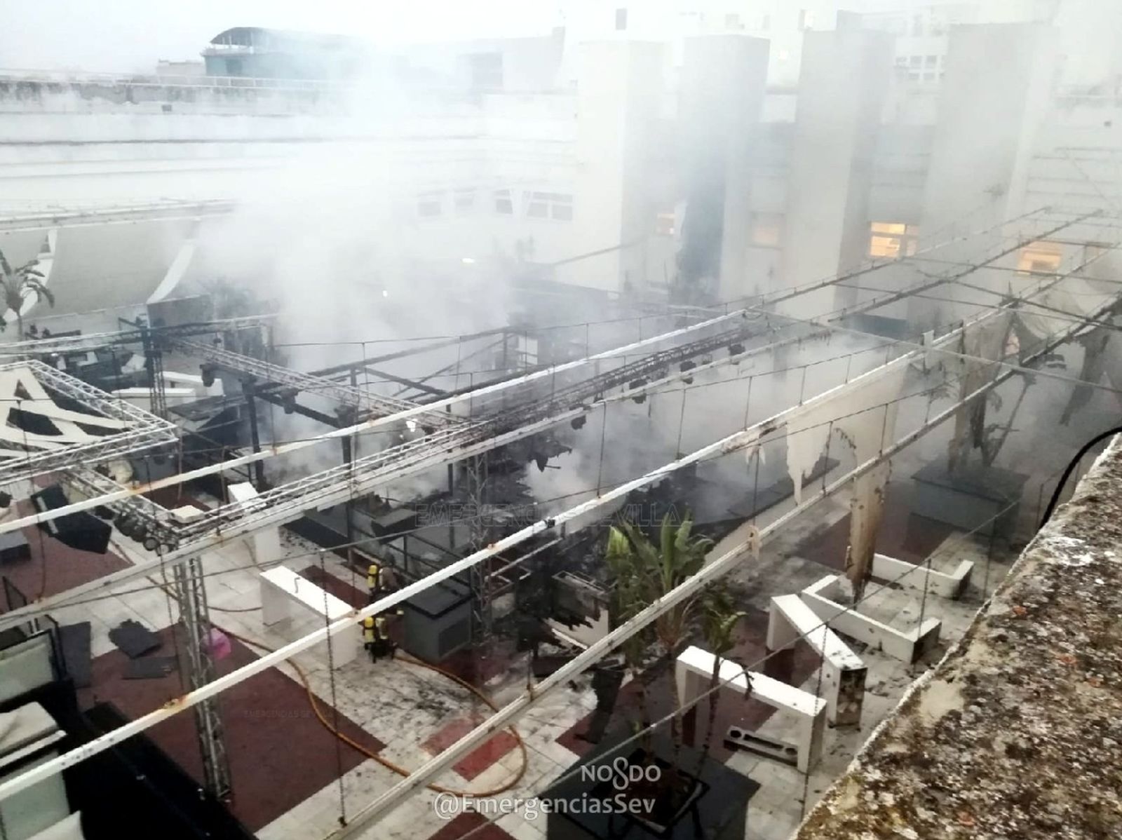 incendio disco