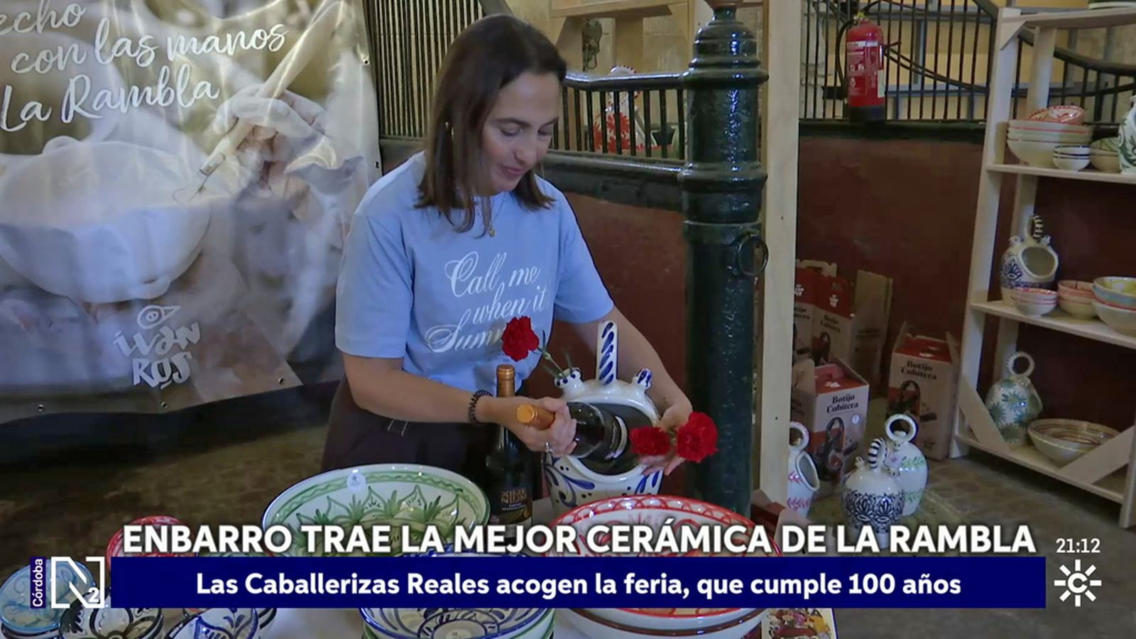 La feria de los alfareros de La Rambla cumple un siglo de vida