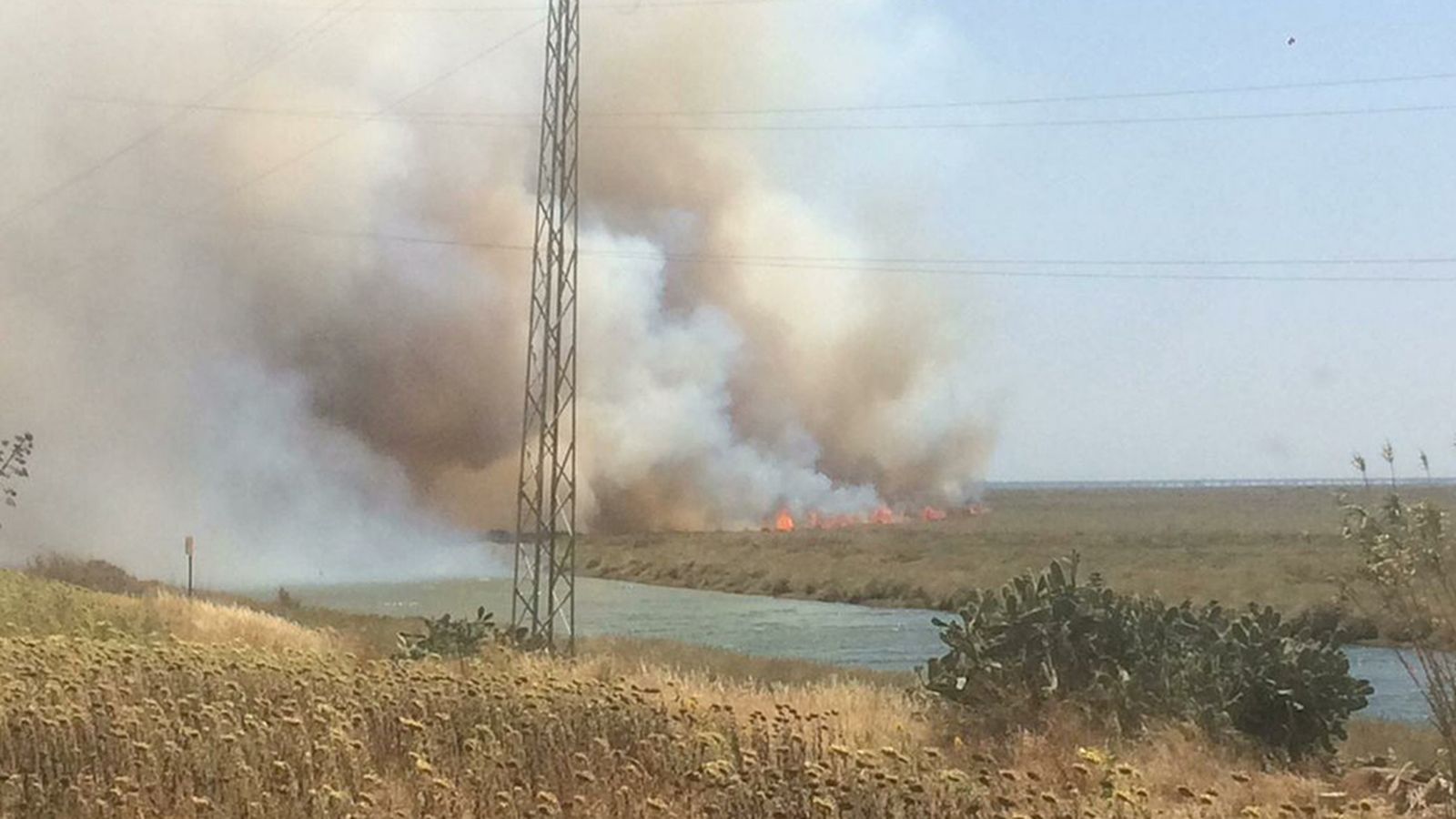 Incendio Gibraleón