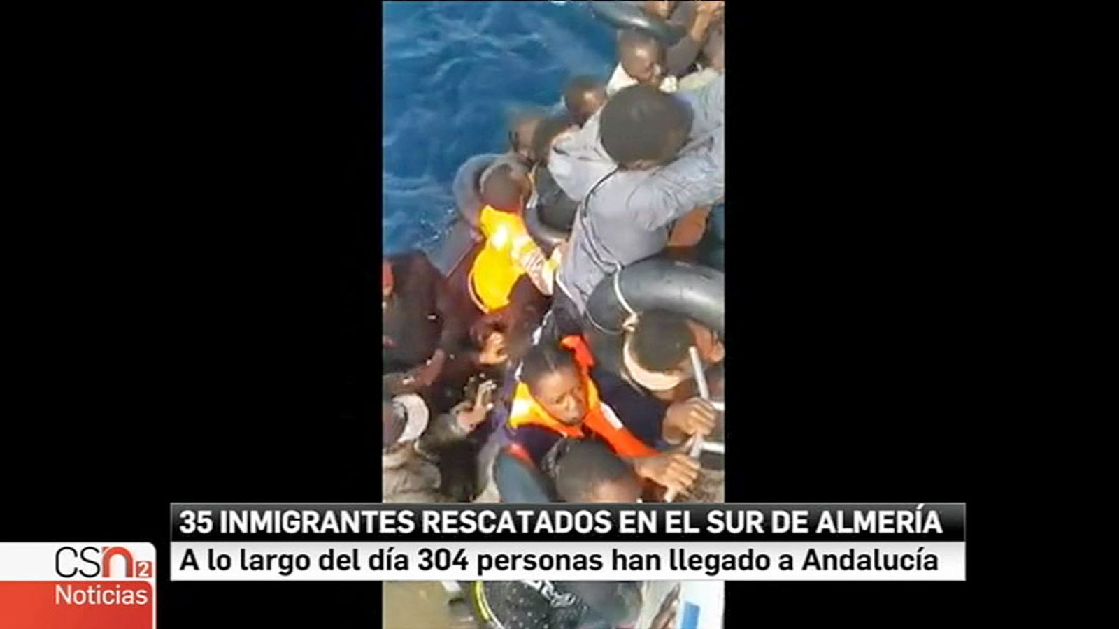 Dramático rescate inmigrantes Almería 1024