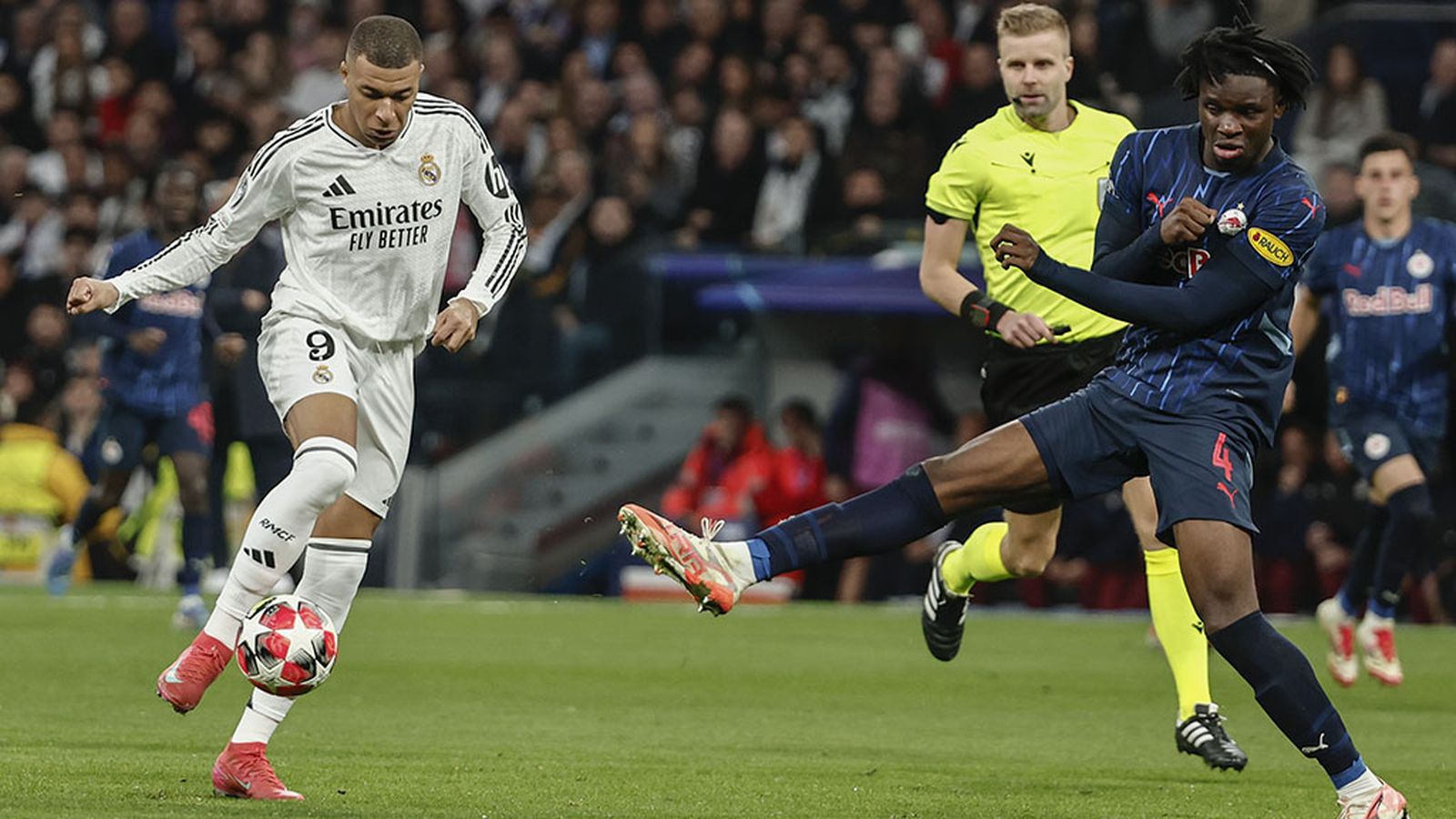 Mbappé en la Champions