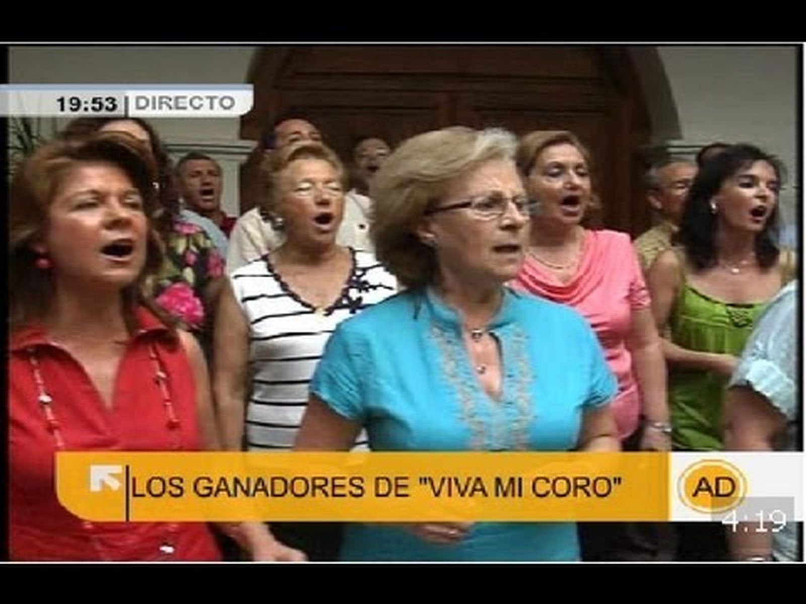La Coral Andrés Segovia de Linares (Jaén) ganadora del concurso "Viva mi coro" (2008)