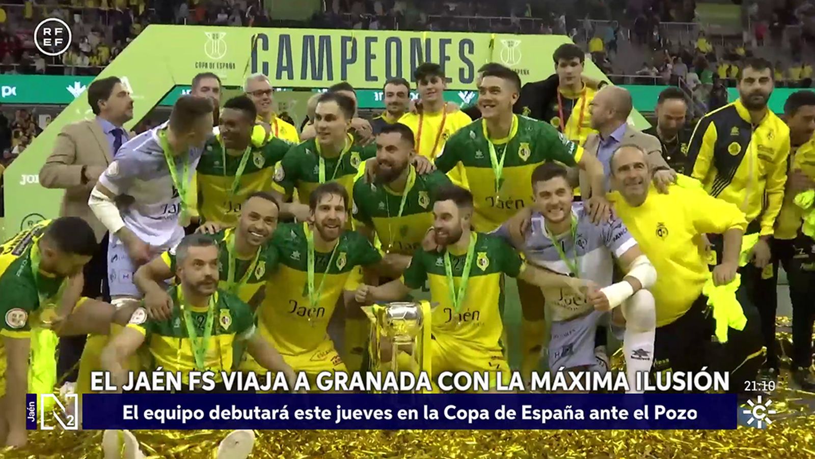 El Jaén Paraíso Interior busca en Granada su cuarta corona