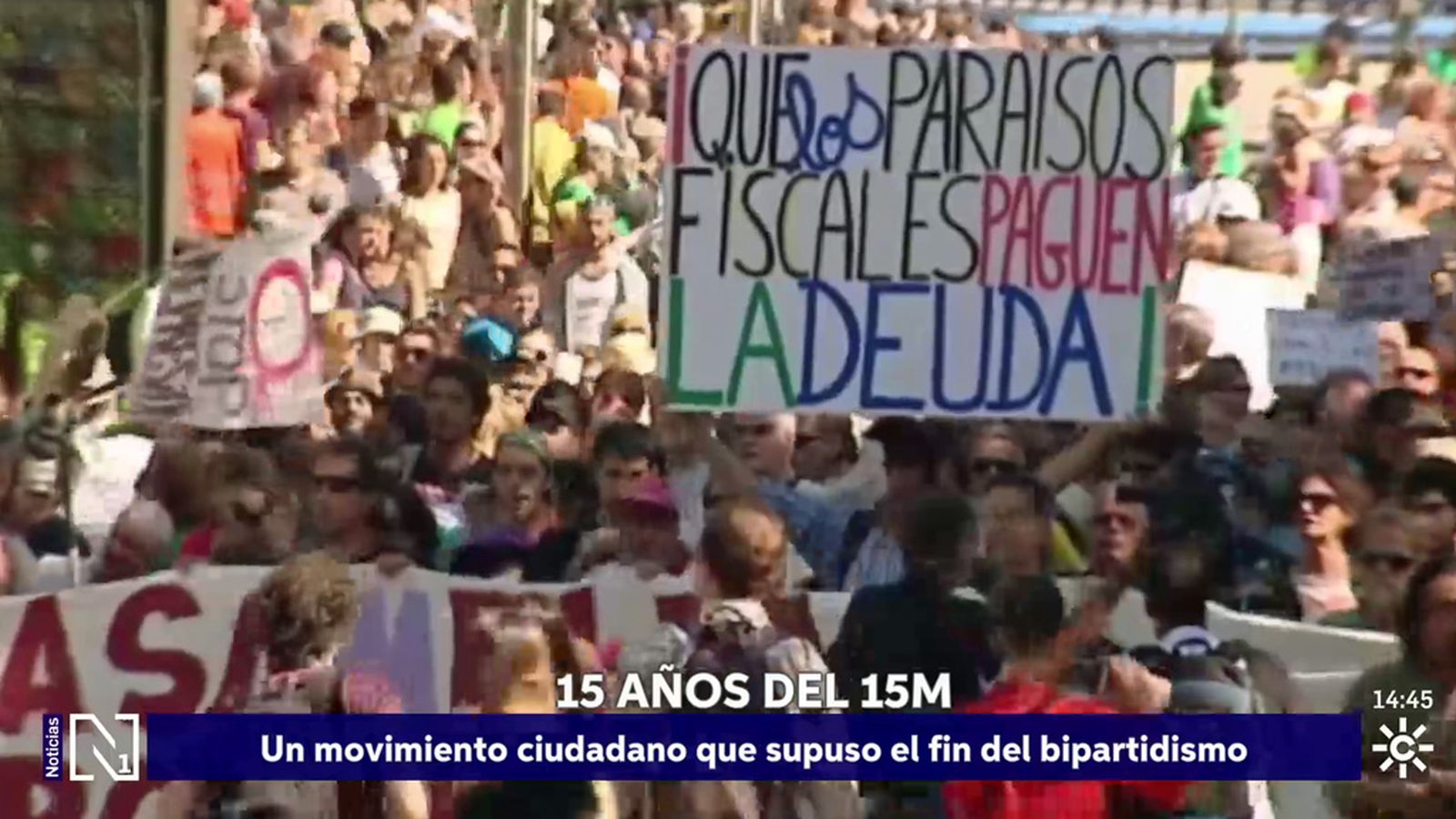 15 años del 15M, el movimiento de indignación ciudadana que transformó el escenario político