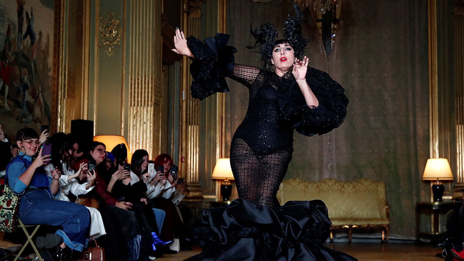 ROSSY DE PALMA DESFILE JUANA MARTIN