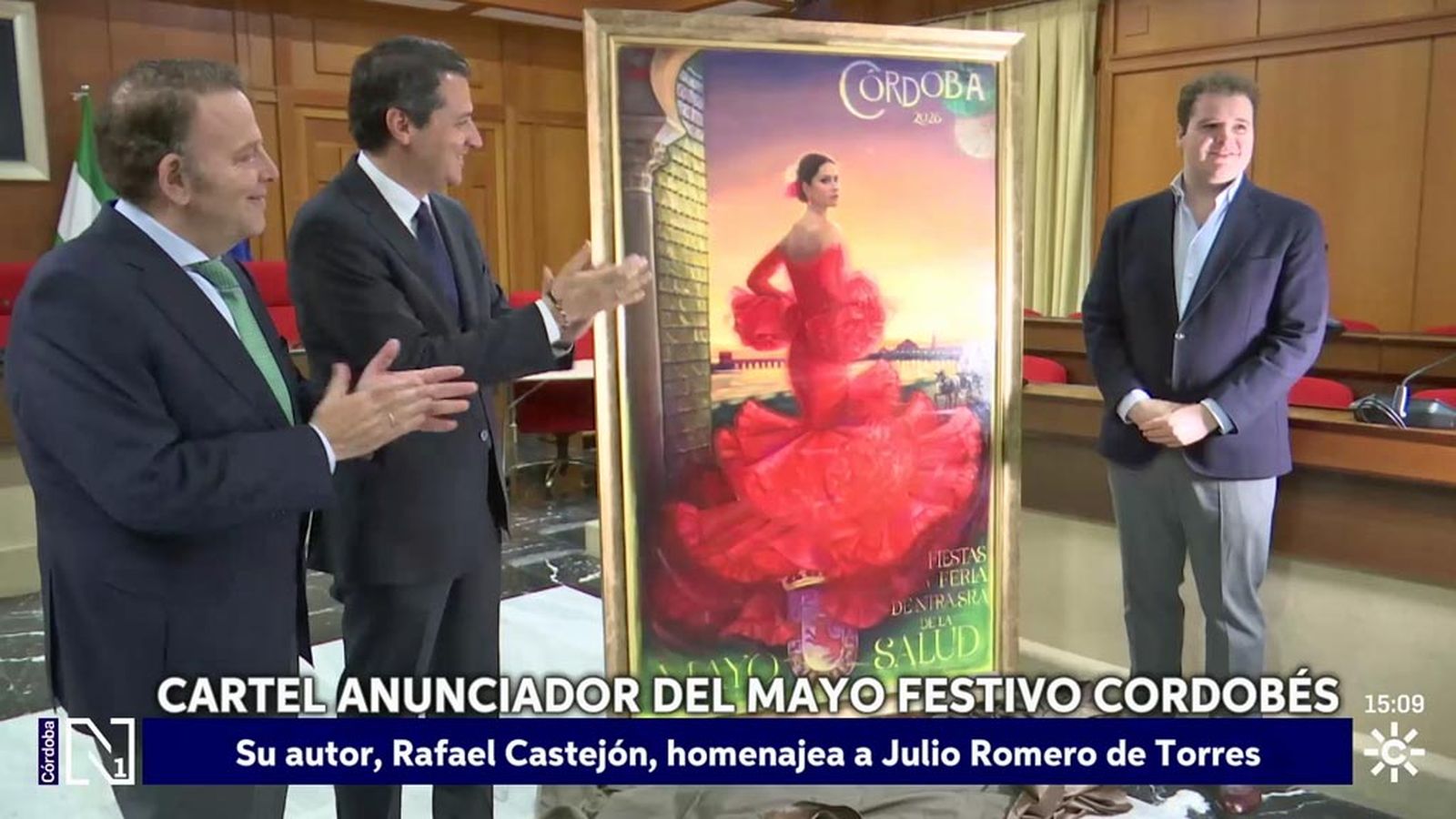 El cartel del Mayo Festivo cordobés rinde homenaje a Romero de Torres
