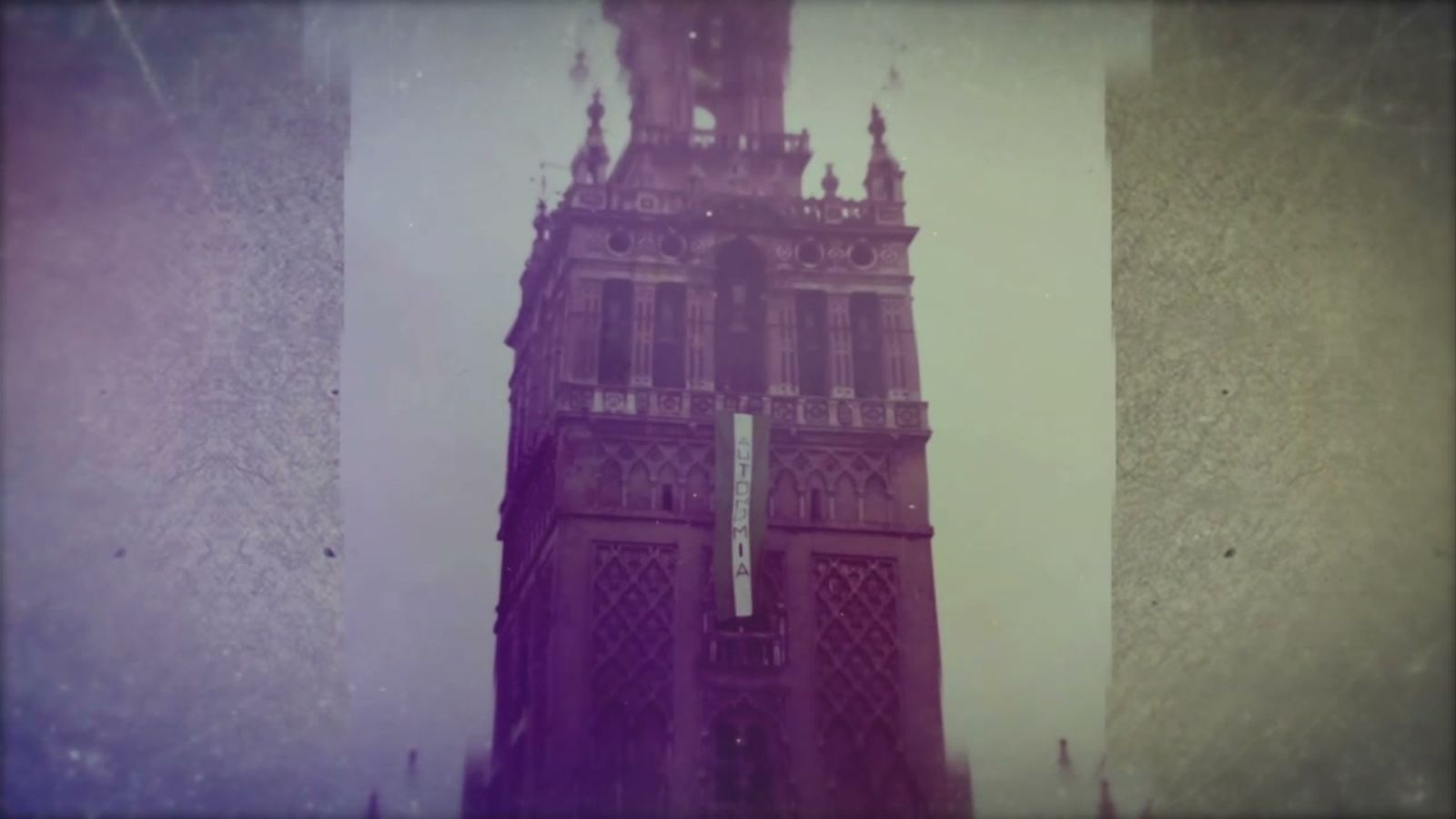 Bandera Andalucía Giralda Eligia Centenarios TApa