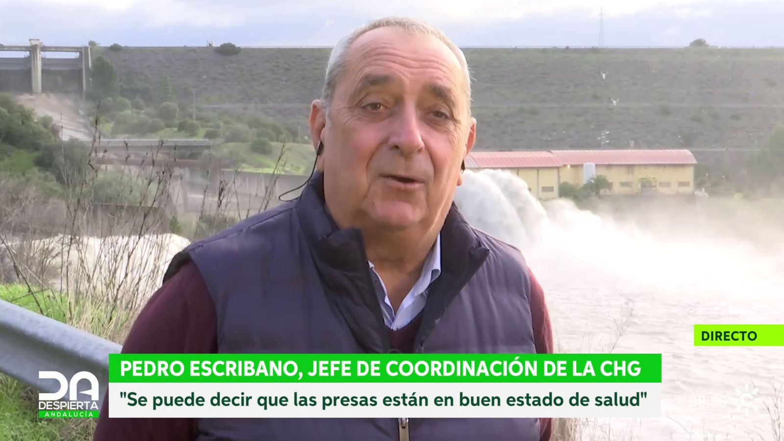 Pedro Escribano, Confederación Hidrográfica del Guadalquivir