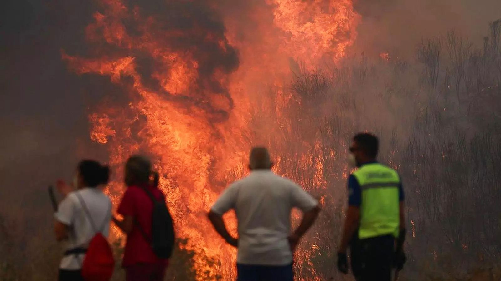 Incendio en Galicia