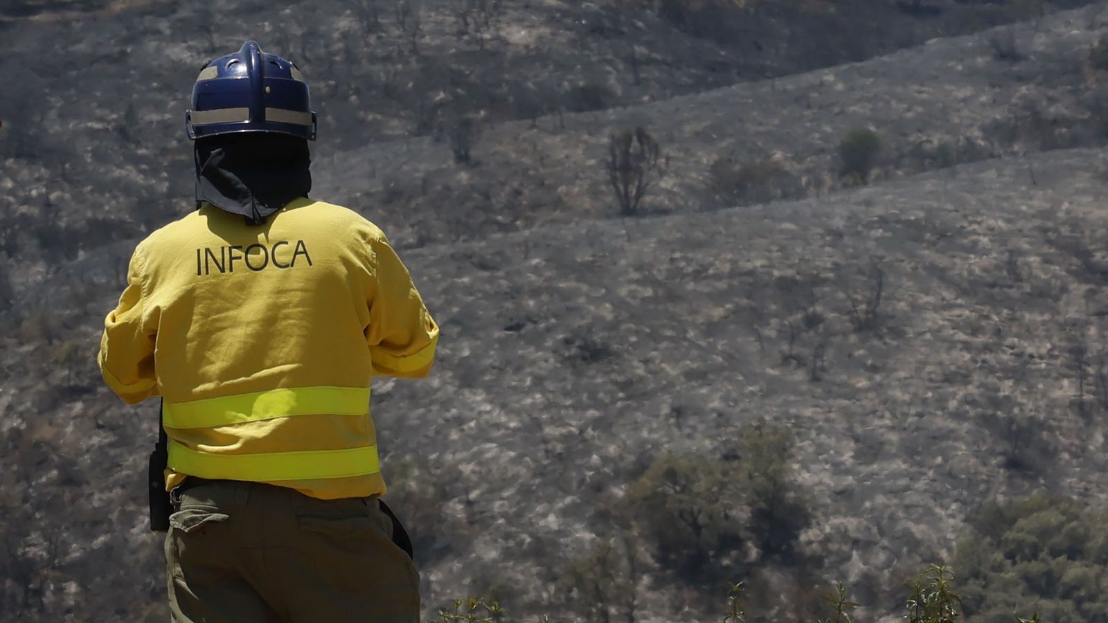 Estabilizado el incendio del Andévalo