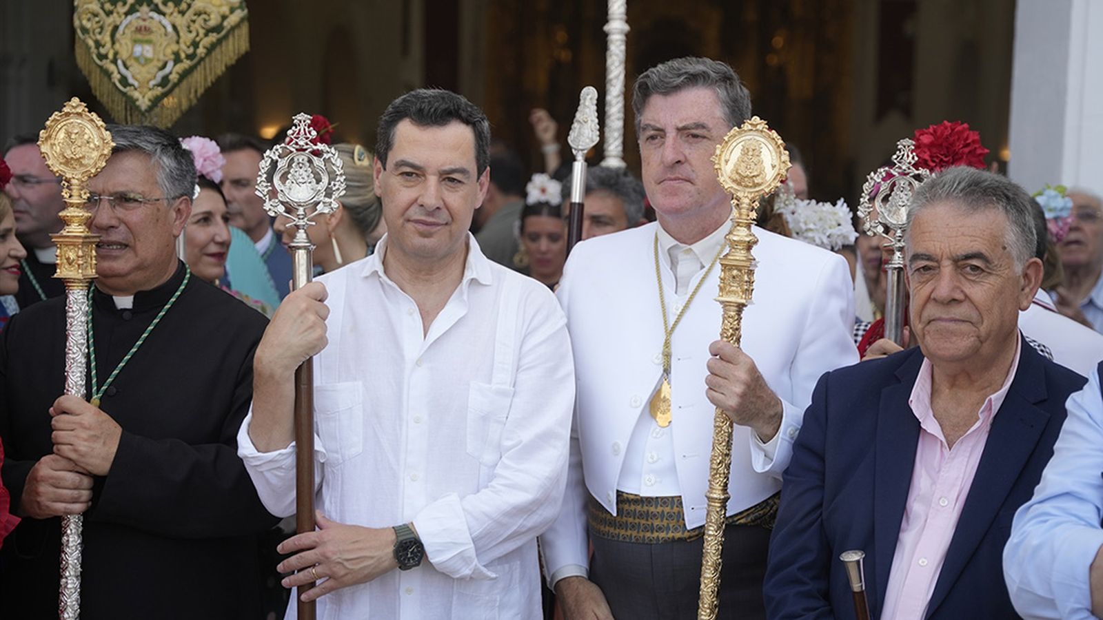 Moreno en El Rocío