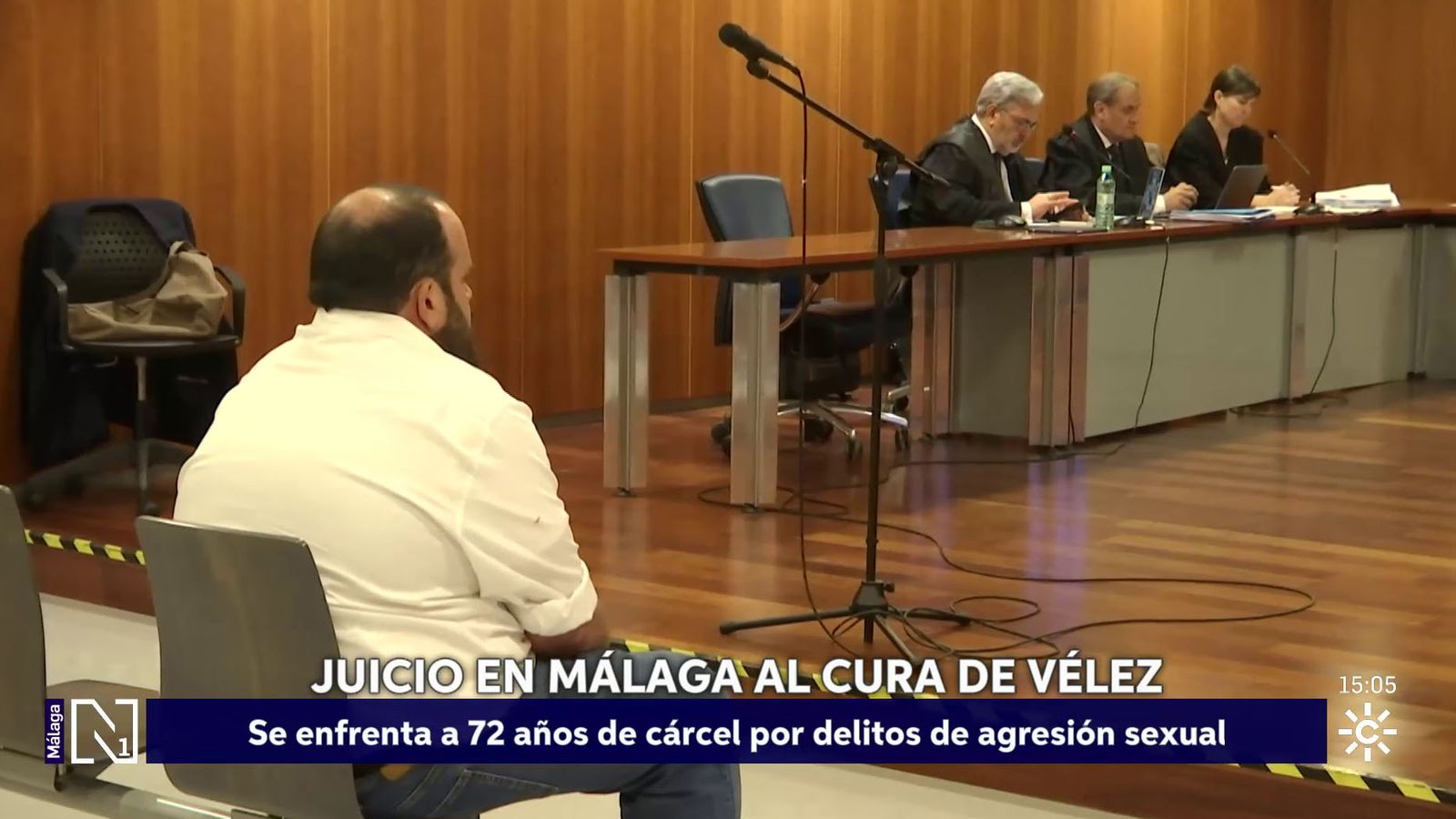 Juicio en Málaga al cura acusado de violar y grabar a cuatro mujeres tras sedarlas