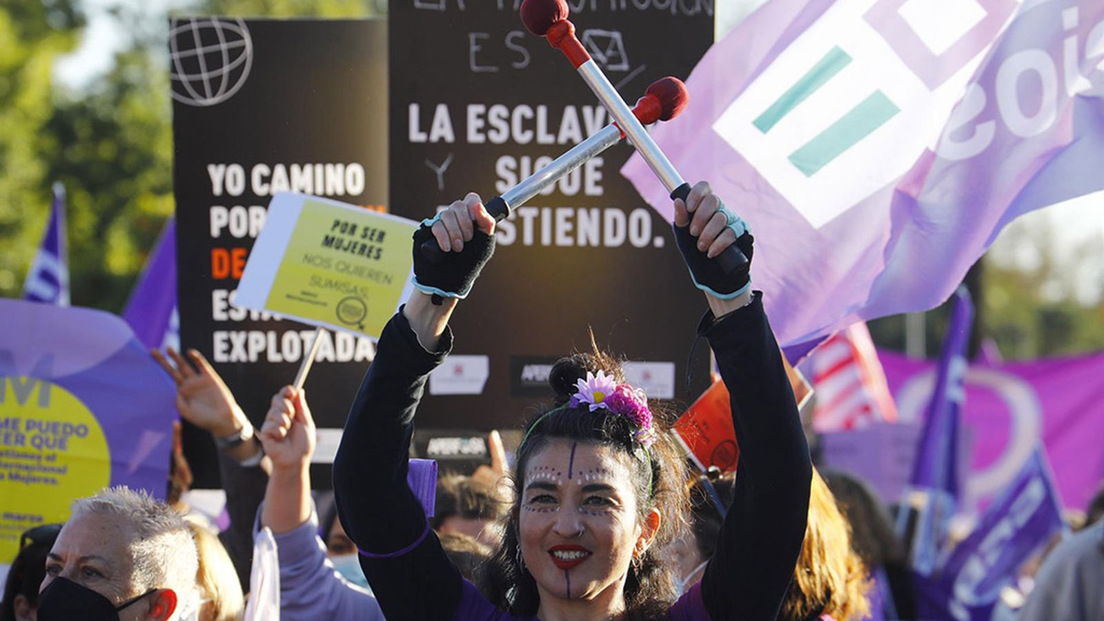 manifestación feminista 8m